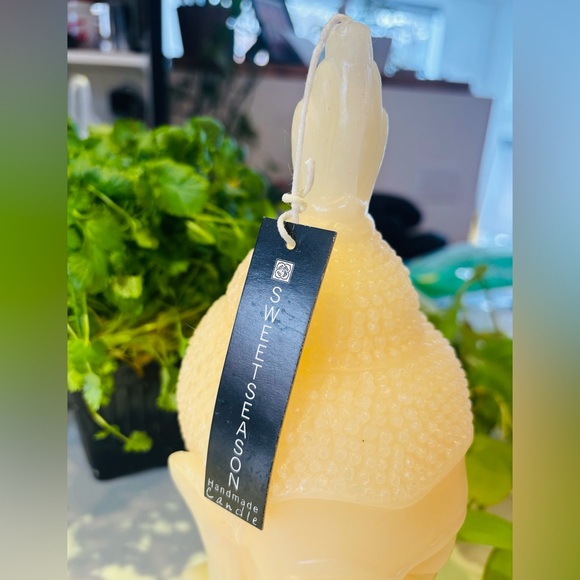 Giant Buddha Head Candle – Sweet Season – New With Tag – Early 2000s - Picture 2 of 9